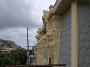 piano attico in finitura