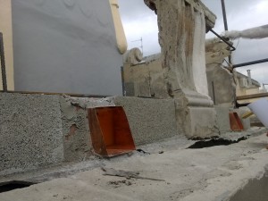 particolare nuovi scarichi in rame