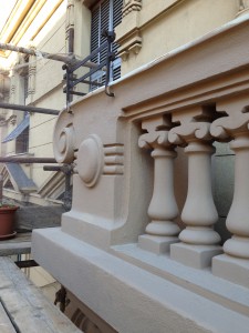 le nuove colonnine montate