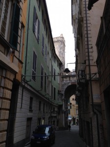 facciata su Via Del Campo